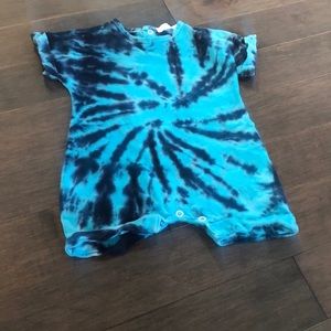 Baby Steps TieDye Romper